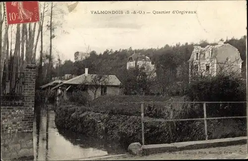 Ak Valmondois Val-d´Oise, Quartier d´Orgivaux