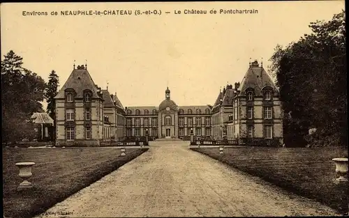 Ak Neauphle le Chateau Yvelines, Château Pontchartrain