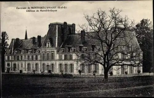 Ak Montfort l´Amaury Yvelines, Château de Mareil le Guyon
