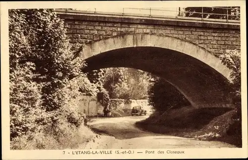 Ak L'Etang la Ville Yvelines, Pont des Closeaux