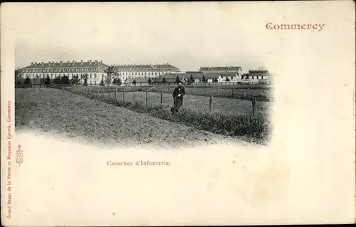 Ak Commercy Lothringen Meuse, Casernes d'Infanterie