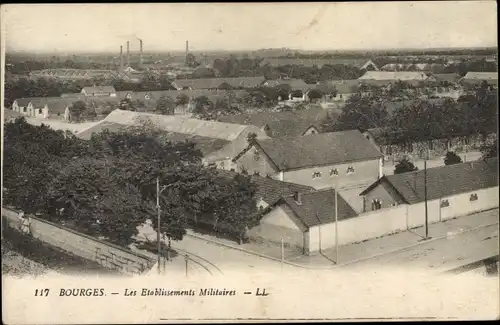 Ak Bourges Cher, Les Etablissements Militaires