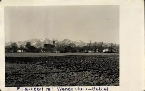 Ak Pfraundorf Raubling im Kreis Rosenheim Oberbayern, Panorama