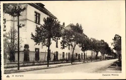 Ak Mutzig Elsass Bas Rhin, Caserne Moussy