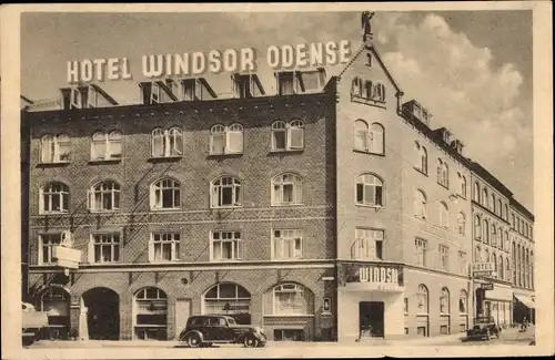 Ak Odense Dänemark, Hotel Windsor