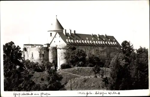 Foto Ak Waldeck in Nordhessen, Schloss Waldeck am Edersee