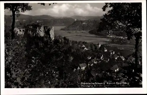 Ak Streitberg Wiesenttal Fränkische Schweiz, Panorama, Streitburg, Neideck