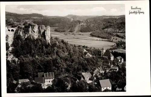 Ak Streitberg Wiesenttal Fränkische Schweiz, Panorama