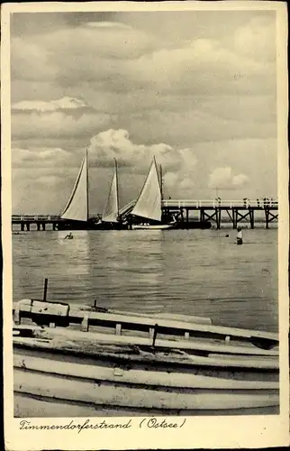 Ak Ostseebad Timmendorfer Strand, Wasserpartie, Segelboote