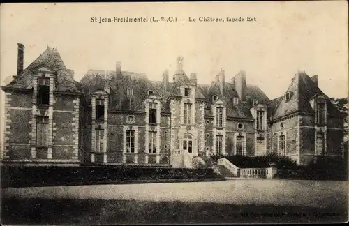 Ak Saint Jean Froidmentel Loir et Cher, Le Château