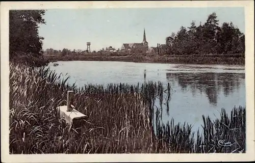 Ak Saint Viatre Loir et Cher, Étang de la Cure