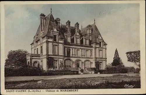 Ak Saint Viatre Loir et Cher, Château de Marembert