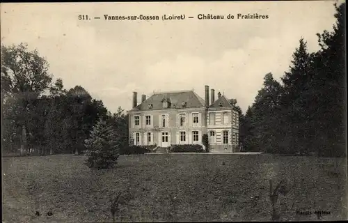 Ak Vannes sur Cosson Loiret, Chateau de Fraizieres