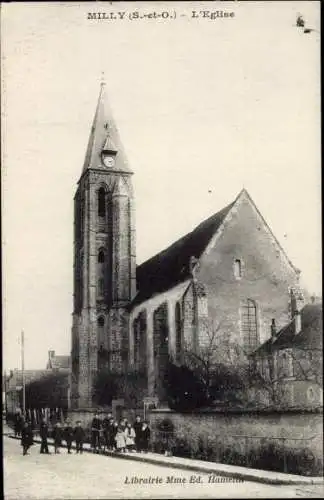 Ak Milly Essonne, L´Église