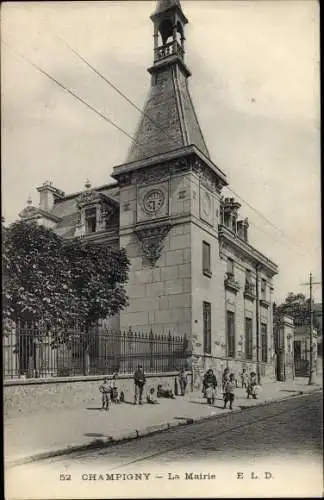 Ak Champigny Val de Marne, Mairie