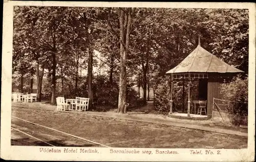 Ak Barchem Gelderland Niederlande, Hotel Meilink, Borculosche weg