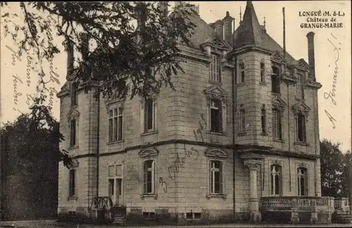 Ak Genneteil Maine et Loire, Château du Parnay