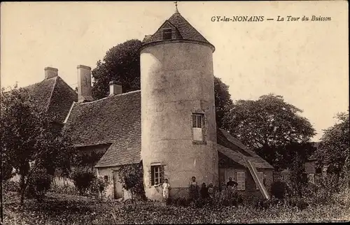 Ak Gy les Nonains Loiret, La Tour du Buisson