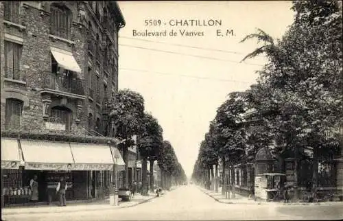 Ak Chatillon Hauts de Sein, Boulevard de Vanves