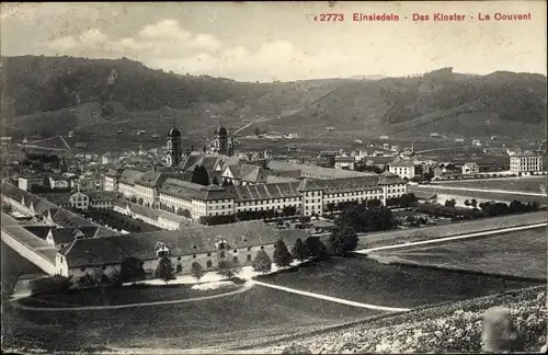 Ak Einsiedeln Kanton Schwyz Schweiz, Das Kloster, Le Couvent