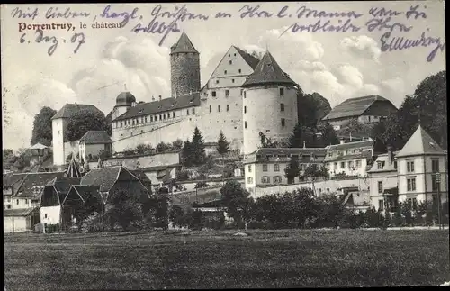 Ak Pruntrut Porrentruy Kanton Jura, Le Chateau