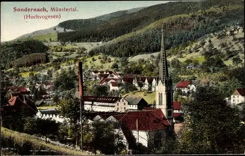 Ak Sondernach Elsass Haut Rhin, Münstertal