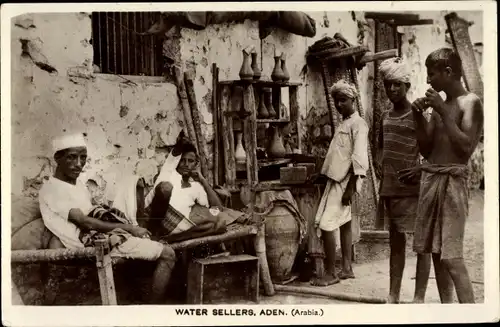 Ak Aden Jemen, Water Sellers