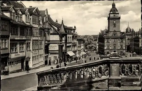 Ak Gotha in Thüringen, Hauptmarkt, Rathaus