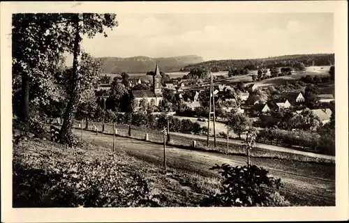 Ak Cunnersdorf Gohrisch in Sachsen, Panorama