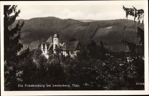 Ak Bad Leutenberg Thüringen, Friedensburg