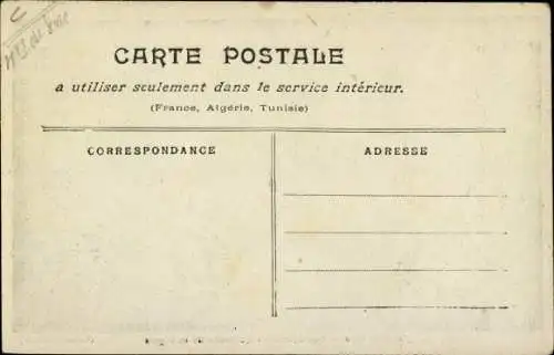 Ak Colombes Hauts de Seine, Inondations de Janvier 1910, Rupture de la Digue