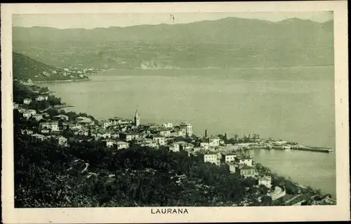 Ak Lovran Laurana Kroatien, Panorama