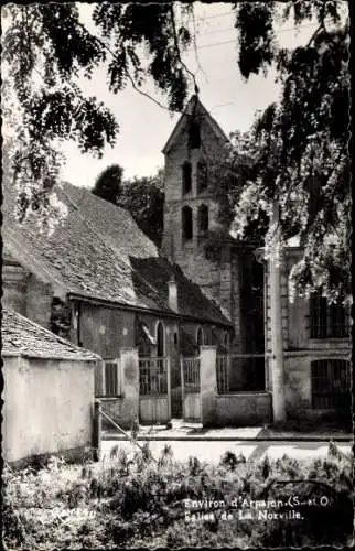 Ak Arpajon Essonne, Église de la Norville