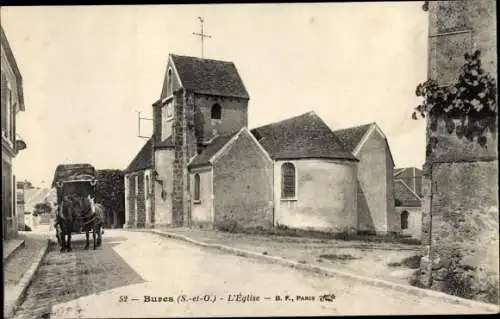 Ak Bures Essonne, Église