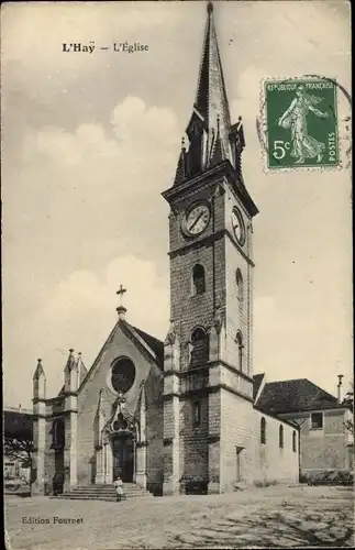 Ak L’Haÿ Val de Marne, Église