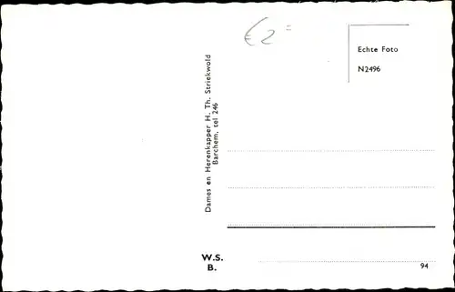 Ak Barchem Gelderland Niederlande, Oud Saksische Boerderij