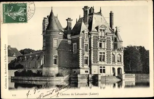 Ak La Bussière Loiret, Chateau