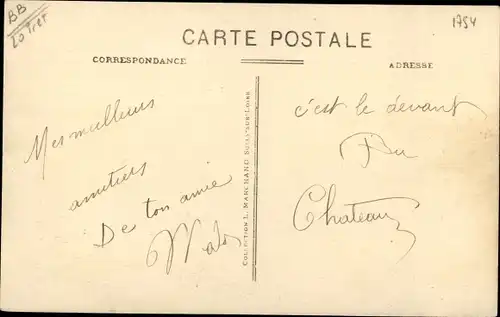 Ak Lorris Loiret, Chateau du Bignon