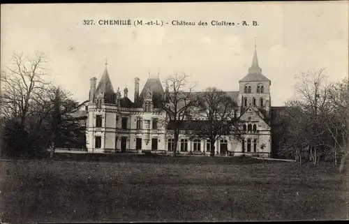 Ak Chemillé Maine et Loire, Chateau des Cloitres