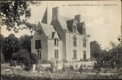 Ak Chavagnes les Eaux Maine et Loire, Chateau du Vau