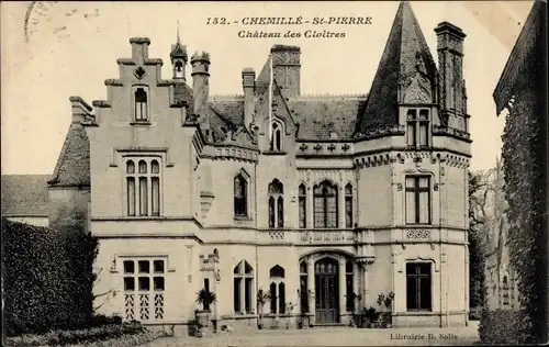 Ak Chemillé Saint Pierre Maine et Loire, Chateau des Cloitres