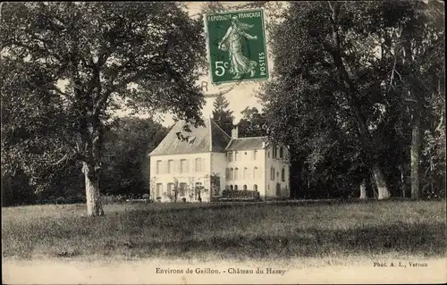 Ak Gaillon Eure, Château de Hazey