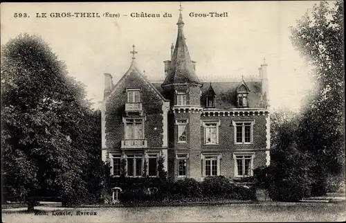 Ak Le Gros-Theil Eure, Le Château