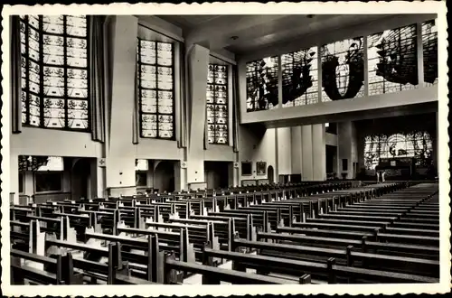 Ak Heverlee Belgien, Institut du Sacre Coeur et de L'Immaculee Conception, Chapelle