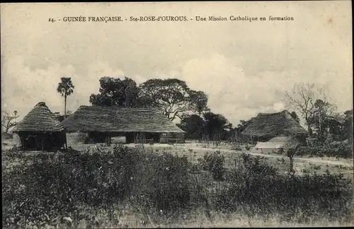 Ak Ste. Rose d'Ourous Guinea, Une Mission Catholique en formation