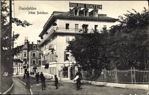 Ak Rheinfelden Kanton Aargau Schweiz, Hotel Schützen