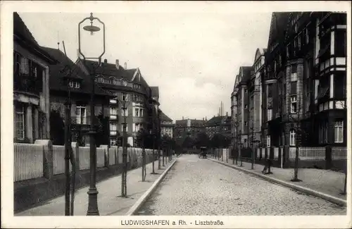 Ak Ludwigshafen am Rhein, Lisztstraße