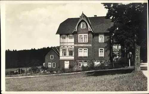 Ak Oberhof im Thüringer Wald, Haus Donnershaugk