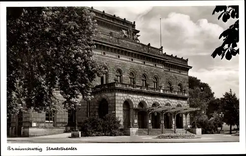 Ak Braunschweig in Niedersachsen, Staatstheater