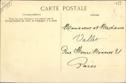 Ak Neuilly sur Seine Hauts de Seine, Inondations de Janvier 1910, Bords de l´Ile de la Jatte